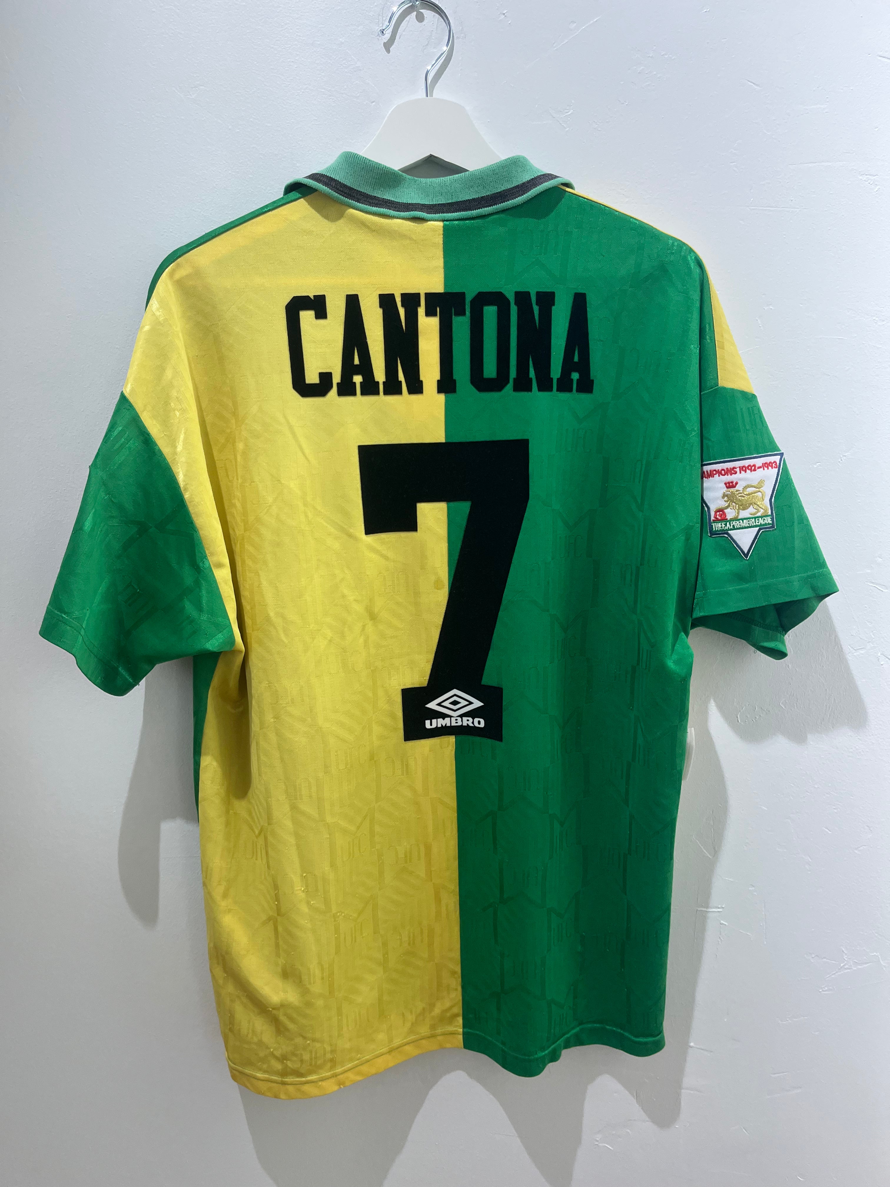 Cantona Manchester United tredje 1992/94 L