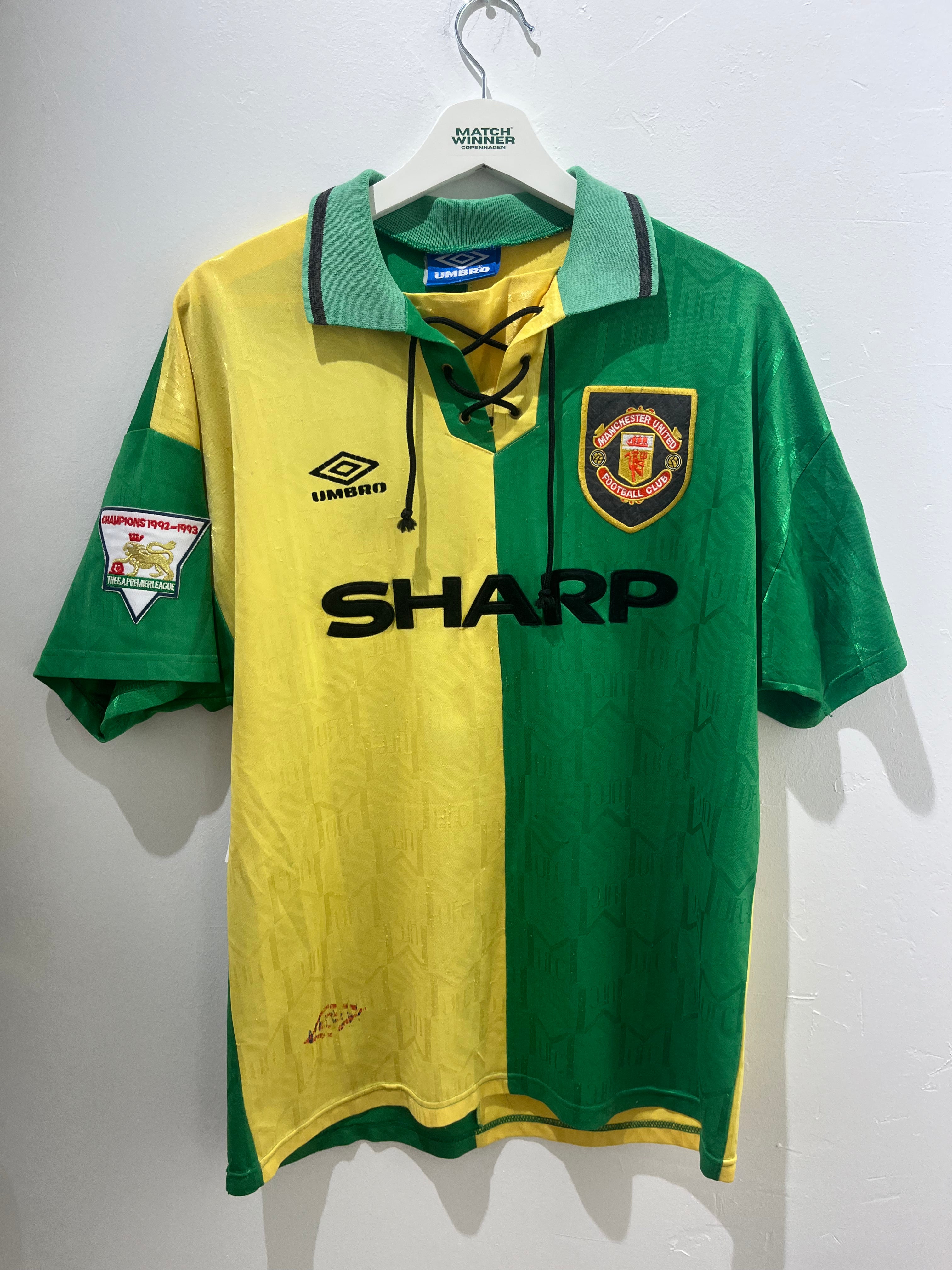 Cantona Manchester United tredje 1992/94 L