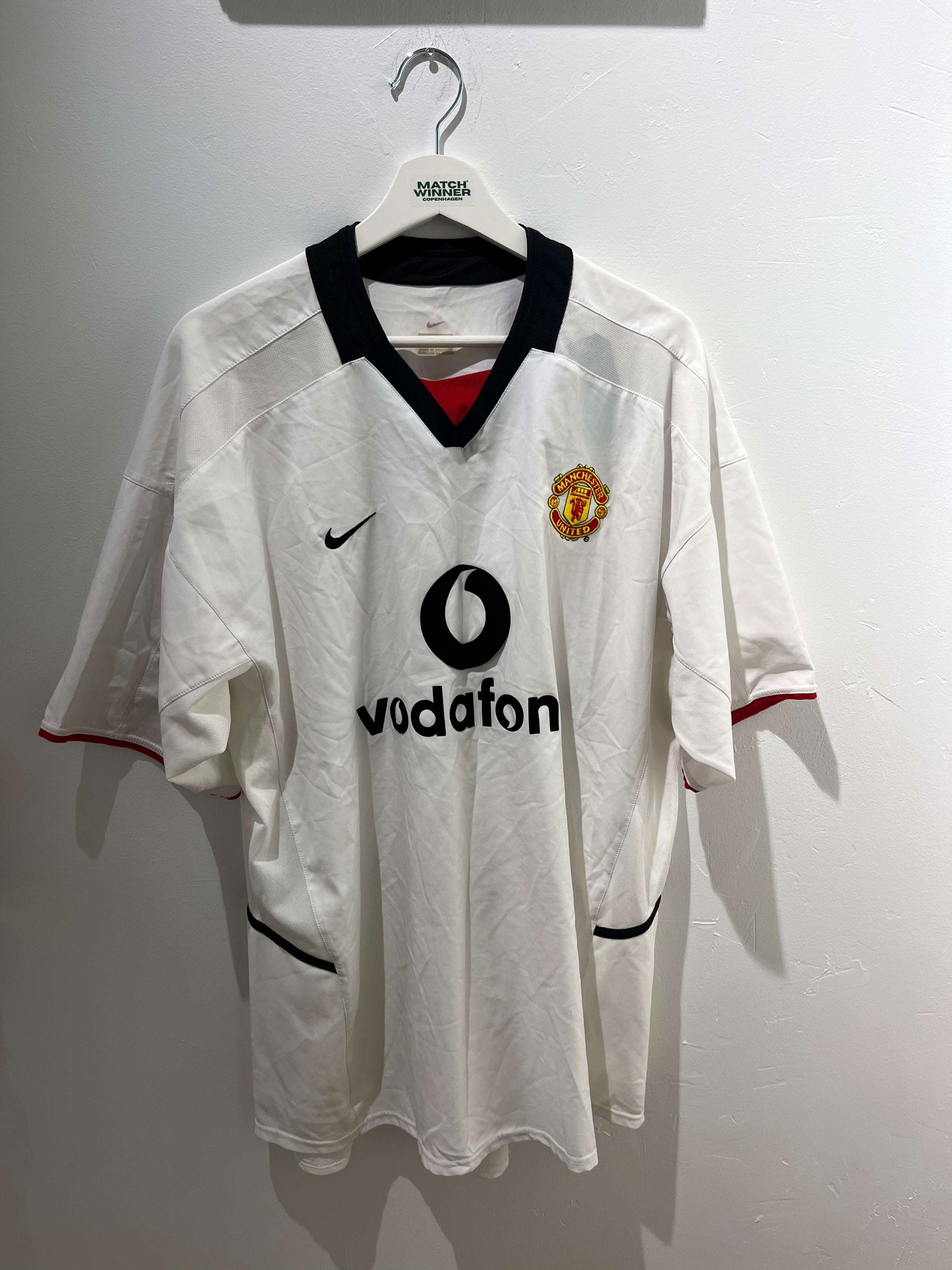 Manchester United ude 2002/04 XL fodboldtrøje forfra