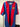 Frontvisning af F.C Barcelona Hjemme 2002/03 XL fodboldtrøje med klublogo og klassiske striber.