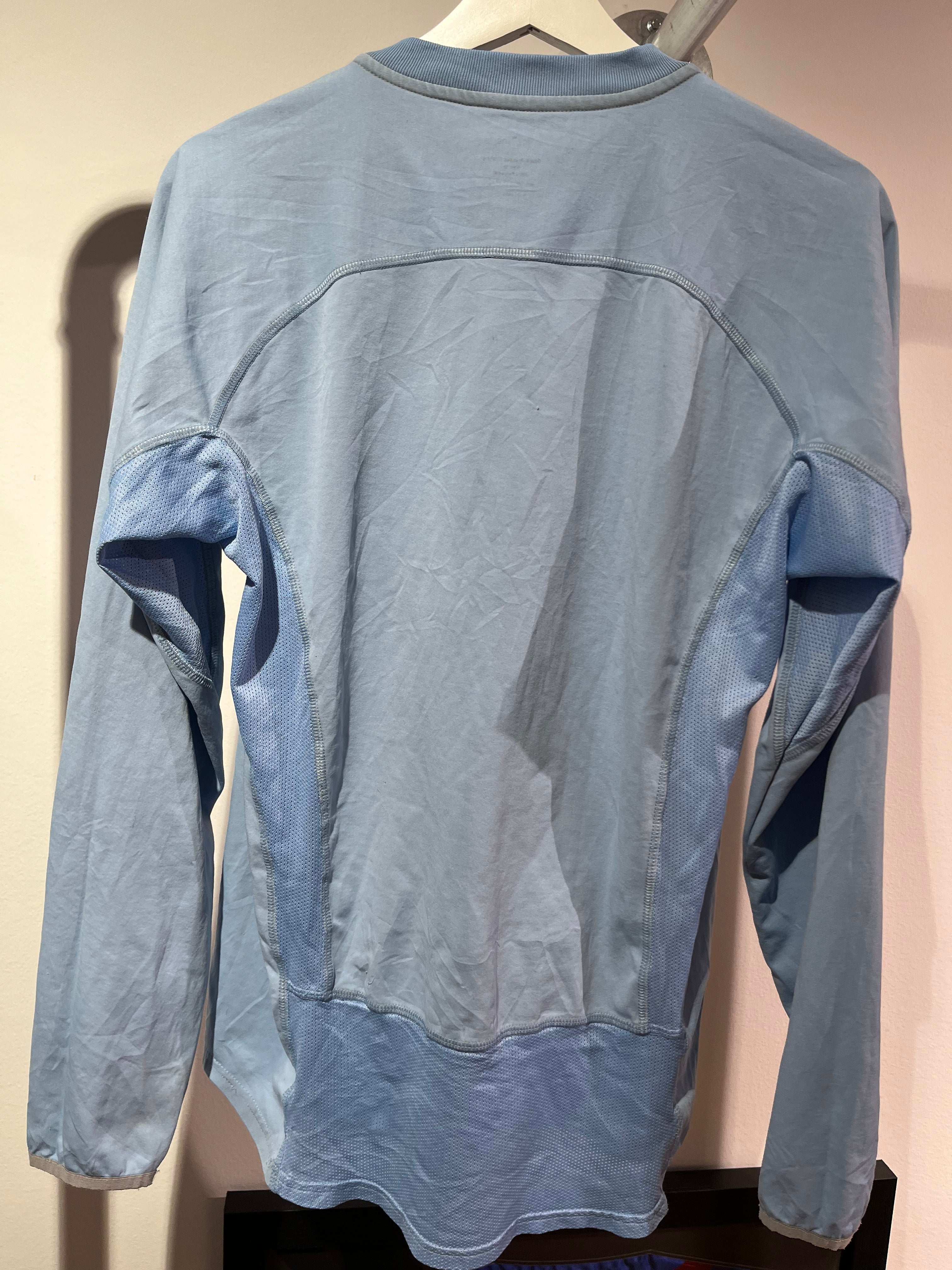 FCK 3. Trøje 2003/04 M - Bagside af den klassiske lyseblå retro fodboldtrøje fra Superligaen.